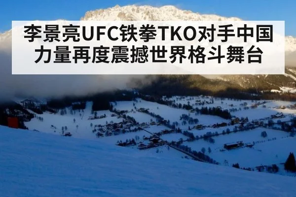 李景亮UFC铁拳TKO对手中国力量再度震撼世界格斗舞台